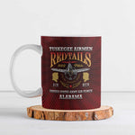 Personalized Red Tails Legacy Ceramic Mug Tuskegee Airmen WWII Heroes