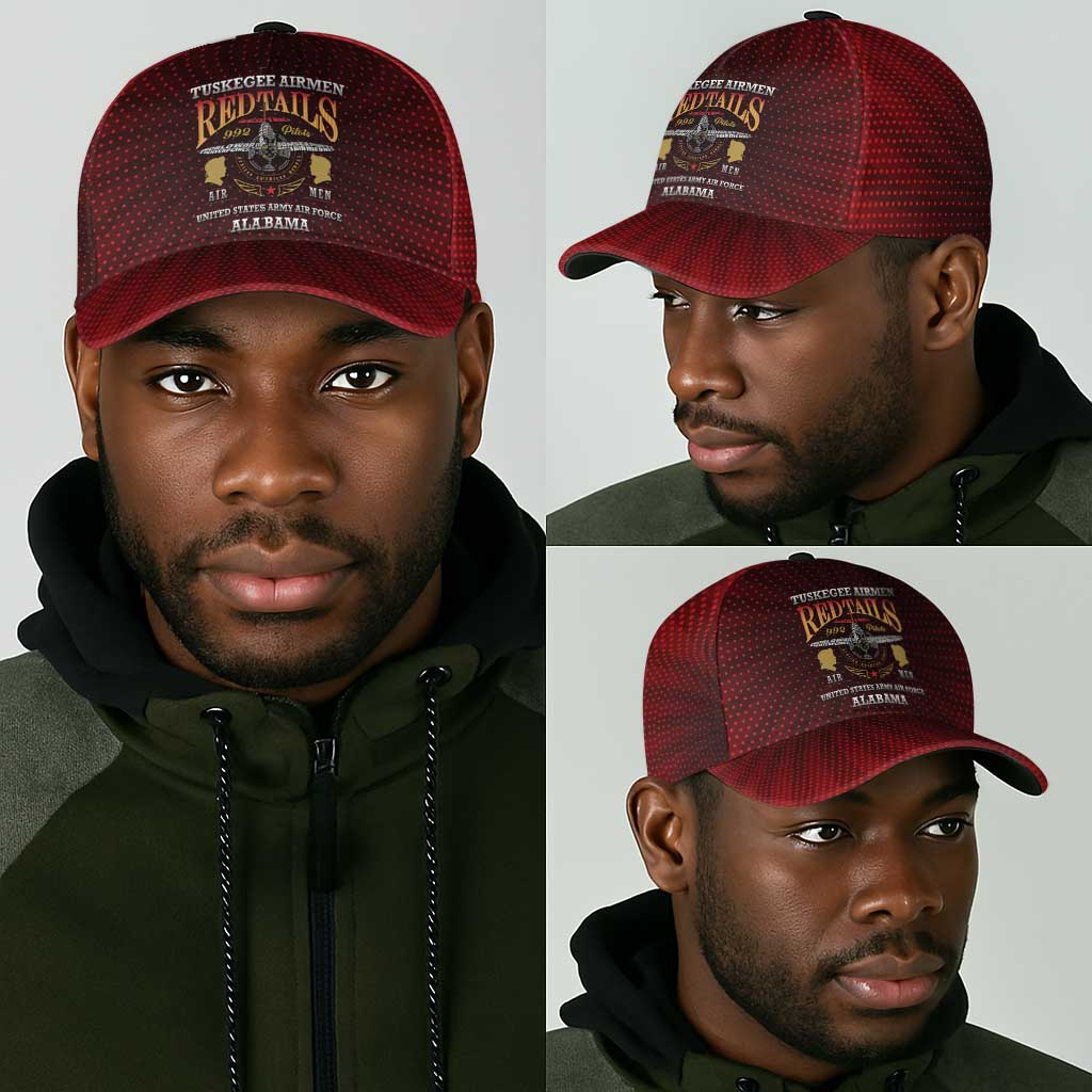 Tuskegee Red Tails Airmen Classic Cap WWII Legacy Tribute - African Pride