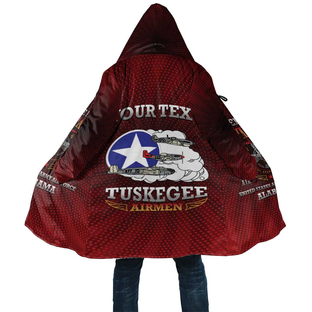 Personalized Red Tails Legacy Cloak Tuskegee Airmen WWII Heroes