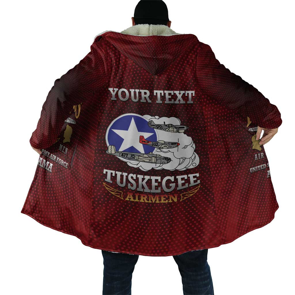 Personalized Red Tails Legacy Cloak Tuskegee Airmen WWII Heroes