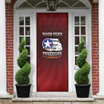 Personalized Red Tails Legacy Door Cover Tuskegee Airmen WWII Heroes