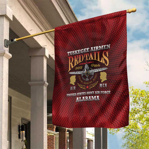 Tuskegee Red Tails Airmen Garden Flag WWII Legacy Tribute - African Pride