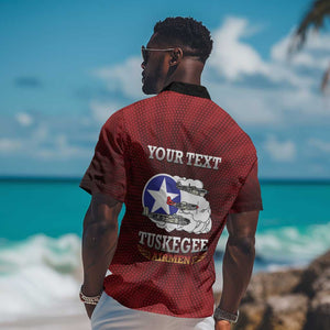 Personalized Tuskegee Red Tails Airmen Hawaiian Shirt WWII Legacy Tribute - African Pride