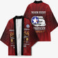 Personalized Red Tails Legacy Kimono Tuskegee Airmen WWII Heroes