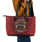 Tuskegee Red Tails Airmen Leather Tote Bag WWII Legacy Tribute - African Pride