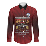 Personalized Tuskegee Red Tails Airmen Long Sleeve Button Shirt WWII Legacy Tribute - African Pride