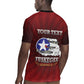 Personalized Tuskegee Red Tails Airmen Rugby Jersey WWII Legacy Tribute - African Pride
