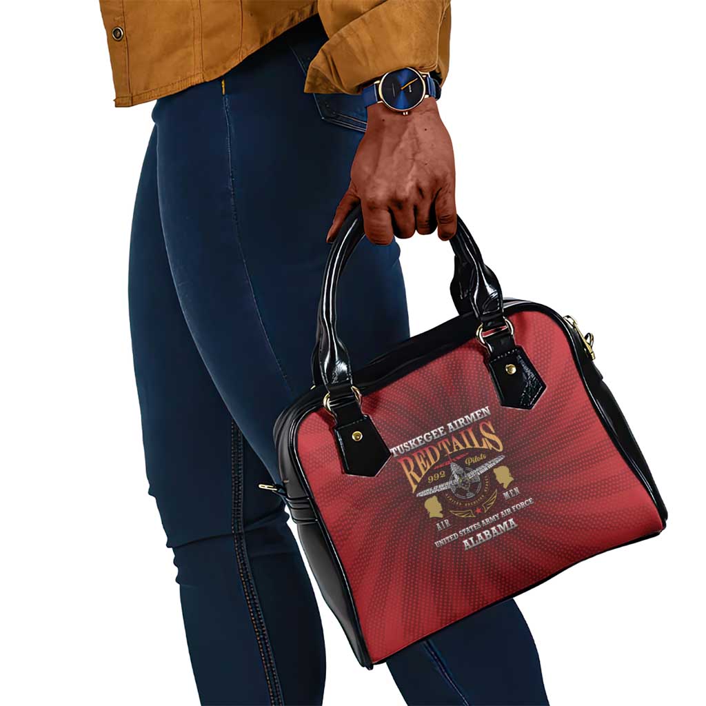 Tuskegee Red Tails Airmen Shoulder Handbag WWII Legacy Tribute - African Pride