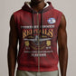Personalized Tuskegee Red Tails Airmen Sleeveless Zip Hoodie WWII Legacy Tribute - African Pride