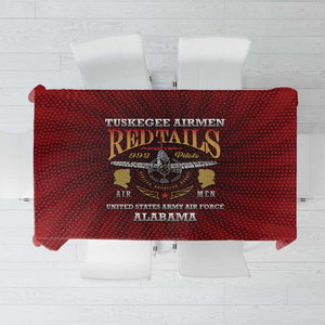 Tuskegee Red Tails Airmen Tablecloth WWII Legacy Tribute - African Pride