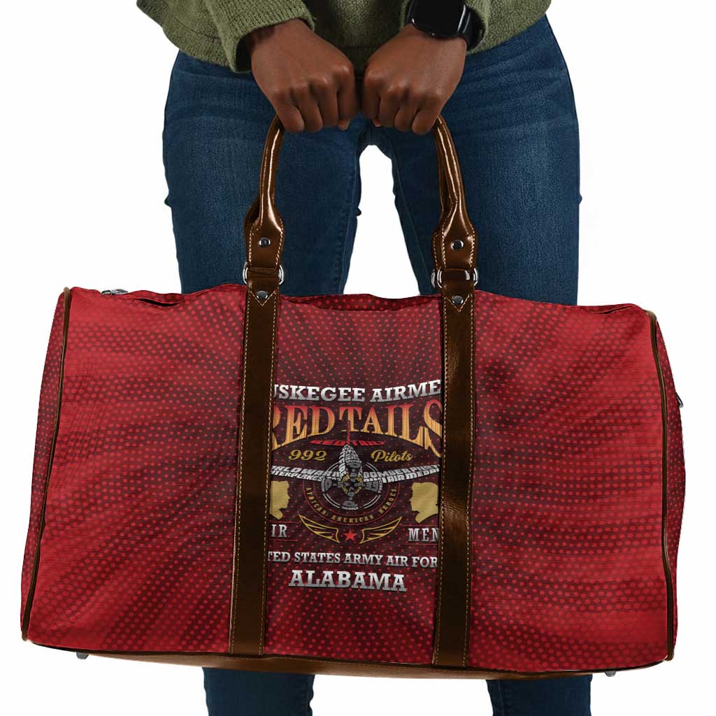 Red Tails Legacy Travel Bag Tuskegee Airmen WWII Heroes