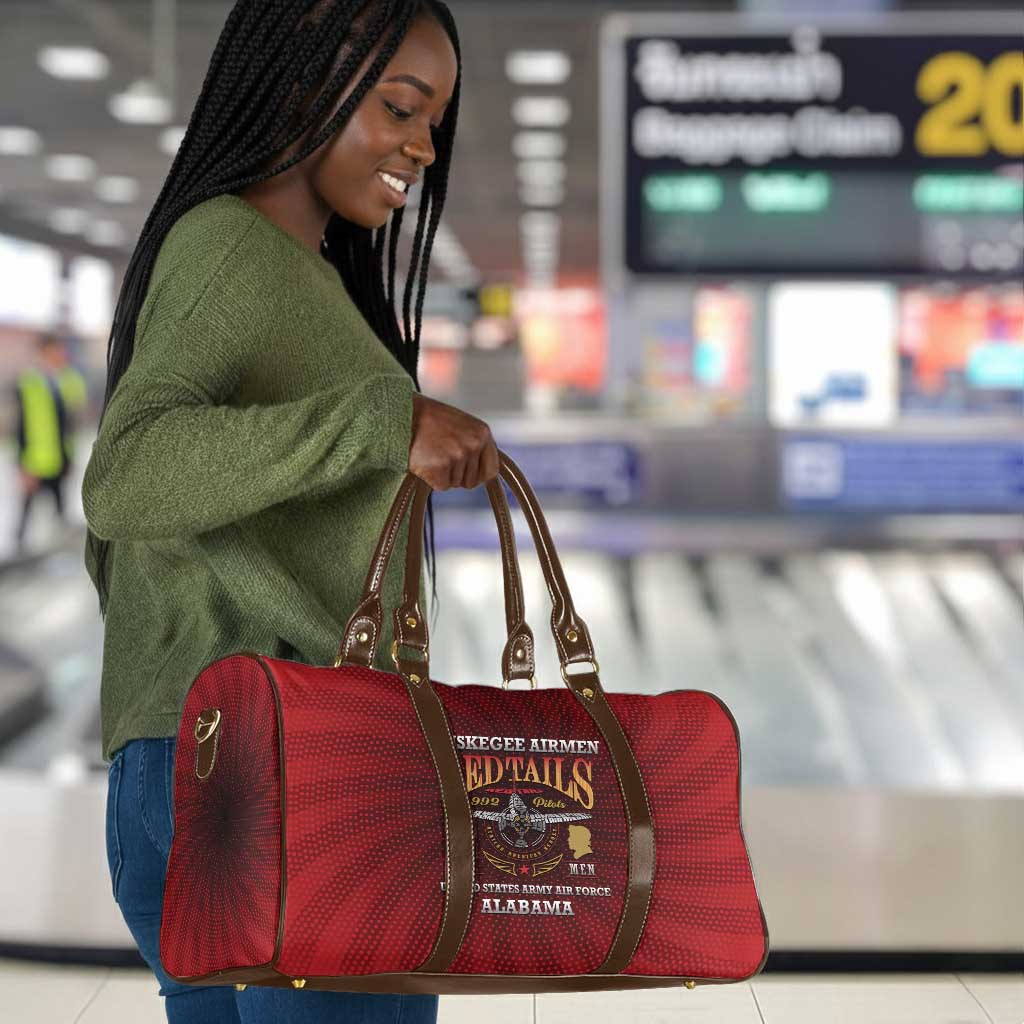 Red Tails Legacy Travel Bag Tuskegee Airmen WWII Heroes