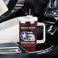 Personalized Tuskegee Red Tails Airmen Tumbler With Handle WWII Legacy Tribute - African Pride