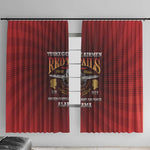 Tuskegee Red Tails Airmen Window Curtain WWII Legacy Tribute - African Pride