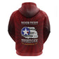 Personalized Tuskegee Red Tails Airmen Zip Hoodie WWII Legacy Tribute - African Pride