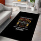 Red Tails Legacy Area Rug WWII Legacy Tribute - Black Color - African Pride