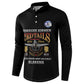 Personalized Red Tails Legacy Button Sweatshirt Tuskegee Airmen WWII Heroes - Black Color