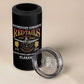 Personalized Red Tails Legacy 4 in 1 Can Cooler Tumbler WWII Legacy Tribute - Black Color - African Pride