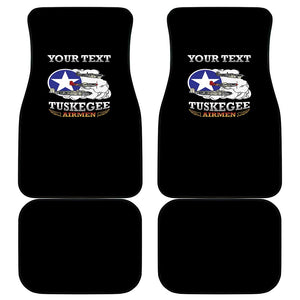 Red Tails Legacy Car Mats WWII Legacy Tribute - Black Color - African Pride