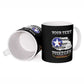 Personalized Red Tails Legacy Ceramic Mug Tuskegee Airmen WWII Heroes - Black Color