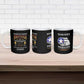 Personalized Red Tails Legacy Ceramic Mug Tuskegee Airmen WWII Heroes - Black Color