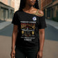 Personalized Red Tails Legacy Cross Shoulder Shirt Tuskegee Airmen WWII Heroes - Black Color