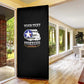 Personalized Red Tails Legacy Door Cover Tuskegee Airmen WWII Heroes - Black Color