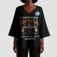 Personalized Red Tails Legacy Kimono Sleeve Blouse Tuskegee Airmen WWII Heroes - Black Color