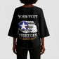 Personalized Red Tails Legacy Kimono Sleeve Blouse Tuskegee Airmen WWII Heroes - Black Color