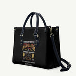 Red Tails Legacy Leather Bag Tuskegee Airmen WWII Heroes - Black Color