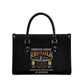 Red Tails Legacy Leather Bag Tuskegee Airmen WWII Heroes - Black Color