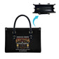 Red Tails Legacy Leather Bag Tuskegee Airmen WWII Heroes - Black Color