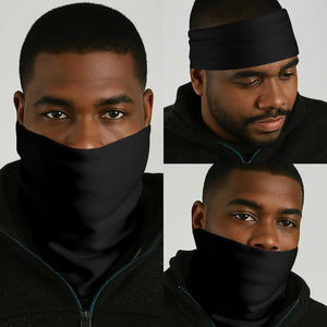 Red Tails Legacy Neck Gaiter WWII Legacy Tribute - Black Color - African Pride