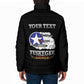 Personalized Red Tails Legacy Padded Jacket Tuskegee Airmen WWII Heroes - Black Color