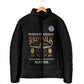 Personalized Red Tails Legacy Padded Jacket Tuskegee Airmen WWII Heroes - Black Color