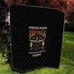 Red Tails Legacy Quilt WWII Legacy Tribute - Black Color - African Pride