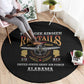 Red Tails Legacy Round Carpet WWII Legacy Tribute - Black Color - African Pride