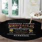 Red Tails Legacy Round Carpet WWII Legacy Tribute - Black Color - African Pride