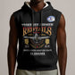 Personalized Red Tails Legacy Sleeveless Hoodie WWII Legacy Tribute - Black Color - African Pride