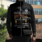 Personalized Red Tails Legacy Sleeveless Puffer Jacket Tuskegee Airmen WWII Heroes - Black Color