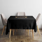 Red Tails Legacy Tablecloth WWII Legacy Tribute - Black Color - African Pride