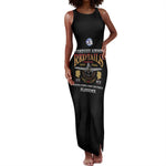 Personalized Red Tails Legacy Tank Maxi Dress WWII Legacy Tribute - Black Color - African Pride