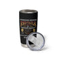Personalized Red Tails Legacy Tumbler Cup WWII Legacy Tribute - Black Color - African Pride