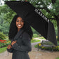 Red Tails Legacy Umbrella Tuskegee Airmen WWII Heroes - Black Color