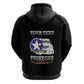 Personalized Red Tails Legacy Zip Hoodie WWII Legacy Tribute - Black Color - African Pride