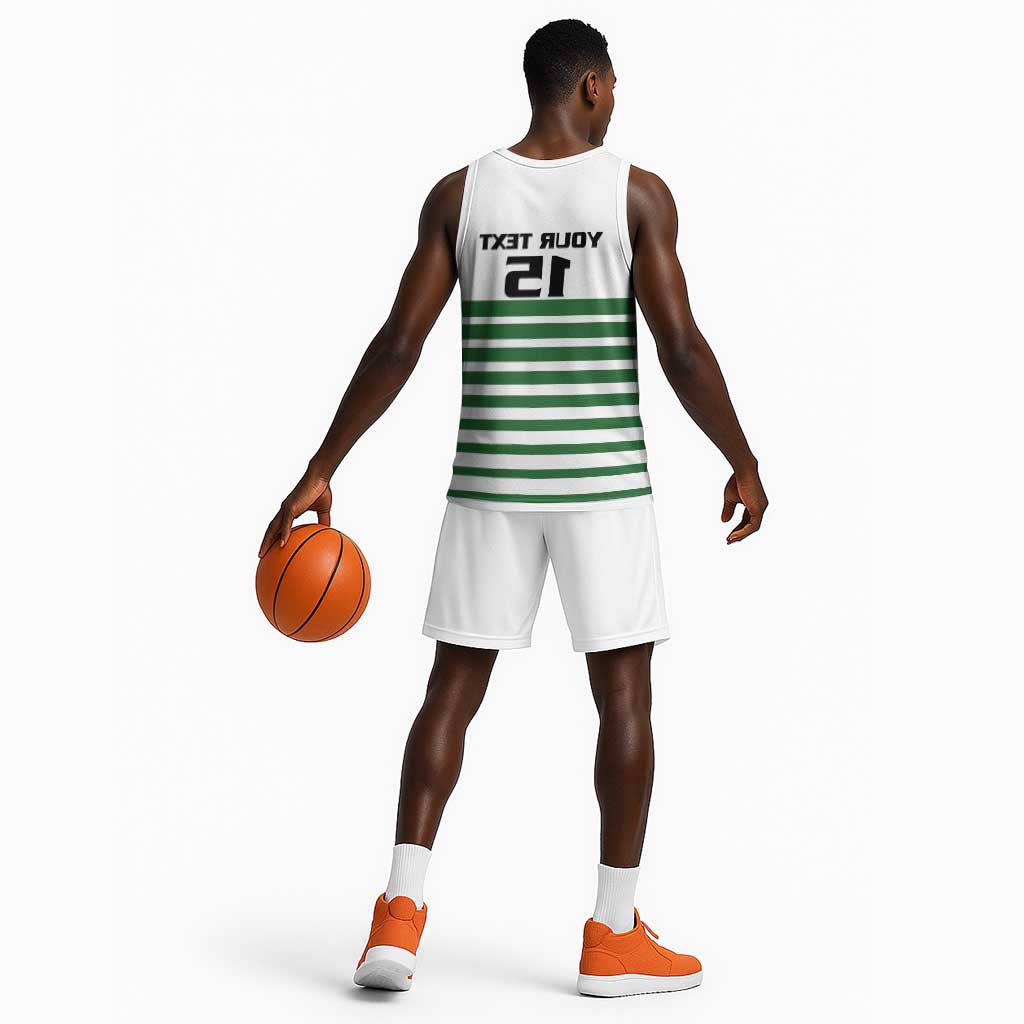 Zimbabwe Rugby Sevens Custom Basketball Jersey Go Cheetahs - African Pride