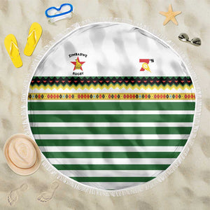 Zimbabwe Rugby Sevens Beach Blanket Go Cheetahs - African Pride