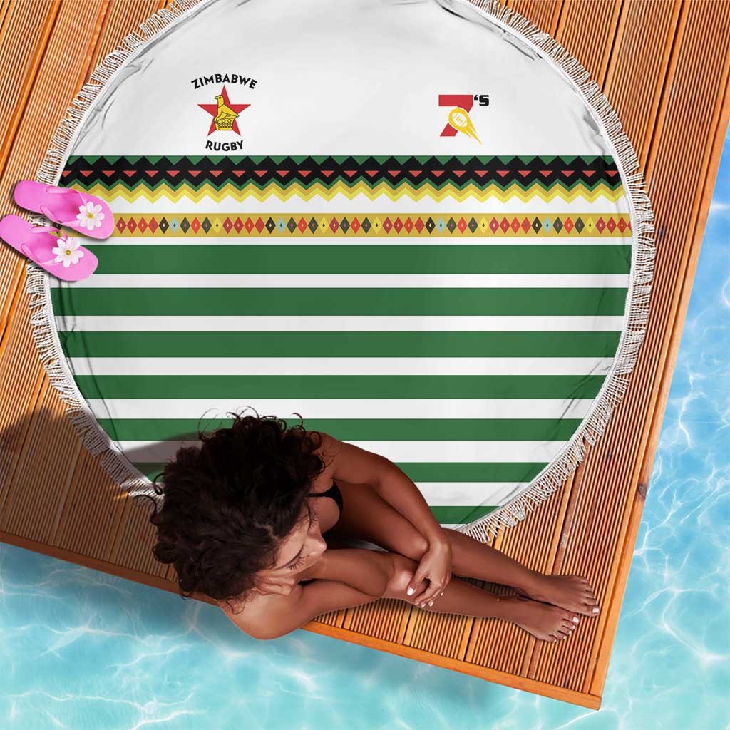 Zimbabwe Rugby Sevens Beach Blanket Go Cheetahs - African Pride