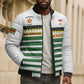 Zimbabwe Rugby Sevens Custom Bomber Puffer Jacket Go Cheetahs Go