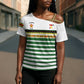 Zimbabwe Rugby Sevens Custom Cross Shoulder Shirt Go Cheetahs Go